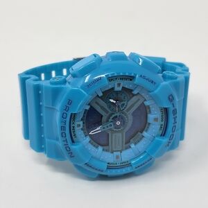 G-Shock Blue Analog-Digital Watch